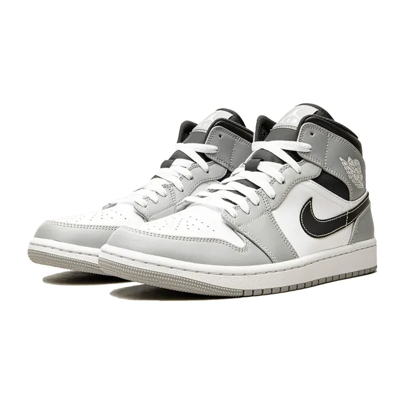 Air Jordan 1 Mid Light Smoke Grey