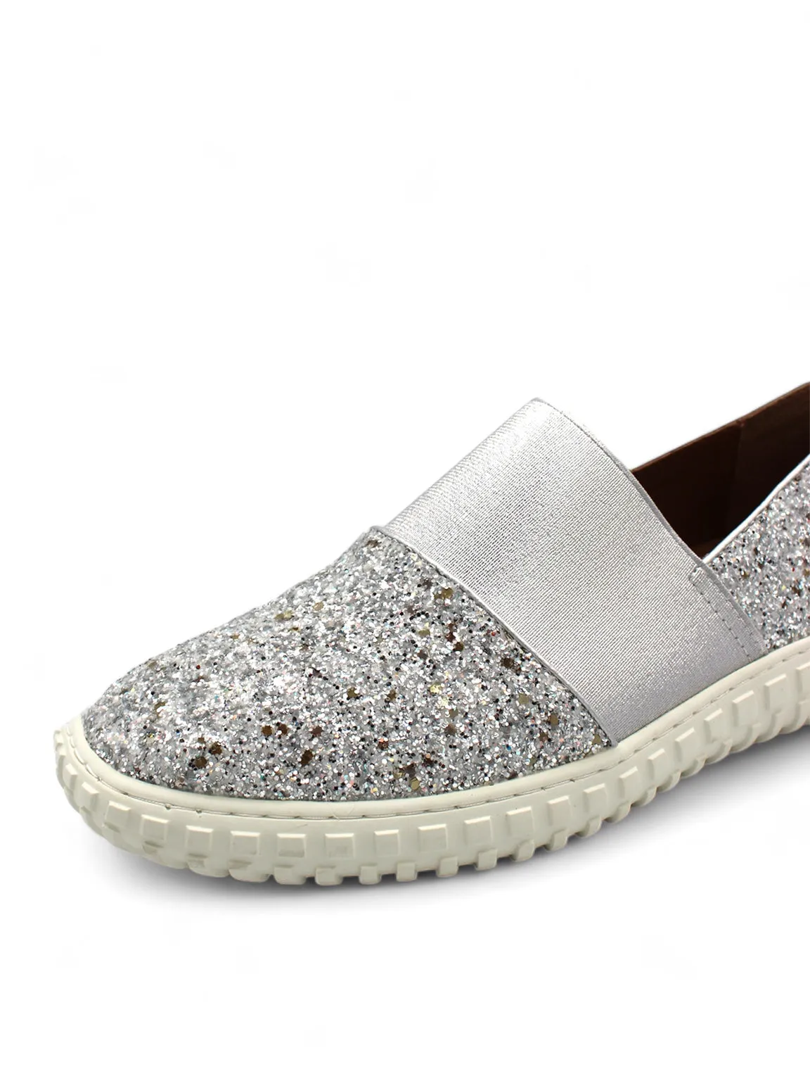 Athleisure Elastic Slip-on Flats