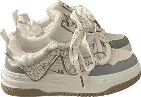 Chunky Sneakers for Women, Dopamine Color Platform Shoes, Warm & Stylish Plush Sole Sneakers, Height-Boosting & Durable for Autumn and Winter