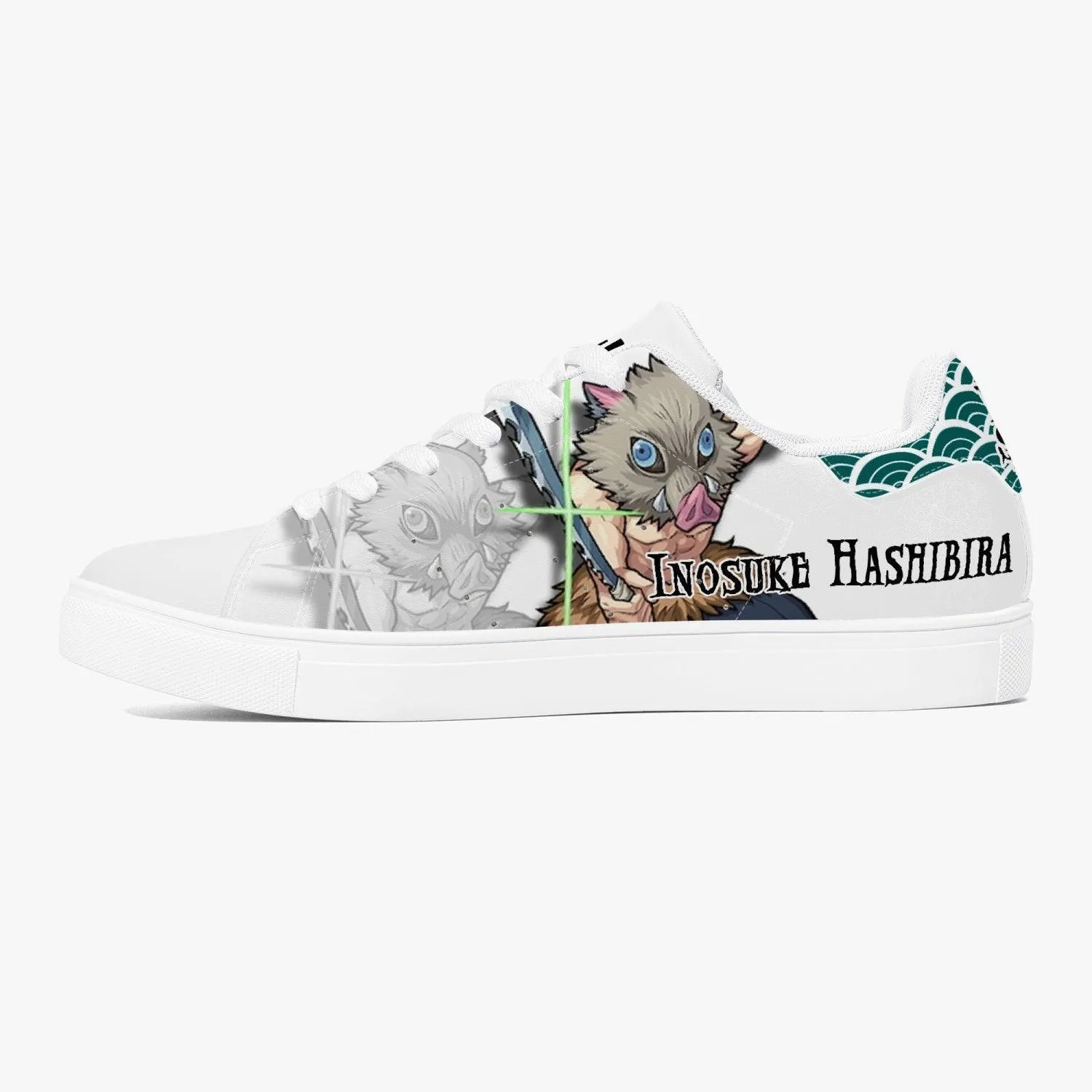 Demon Slayer Inosuke Hashibira Skate Anime Shoes