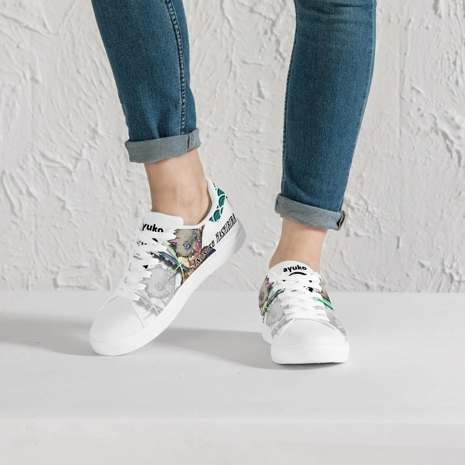 Demon Slayer Inosuke Hashibira Skate Anime Shoes