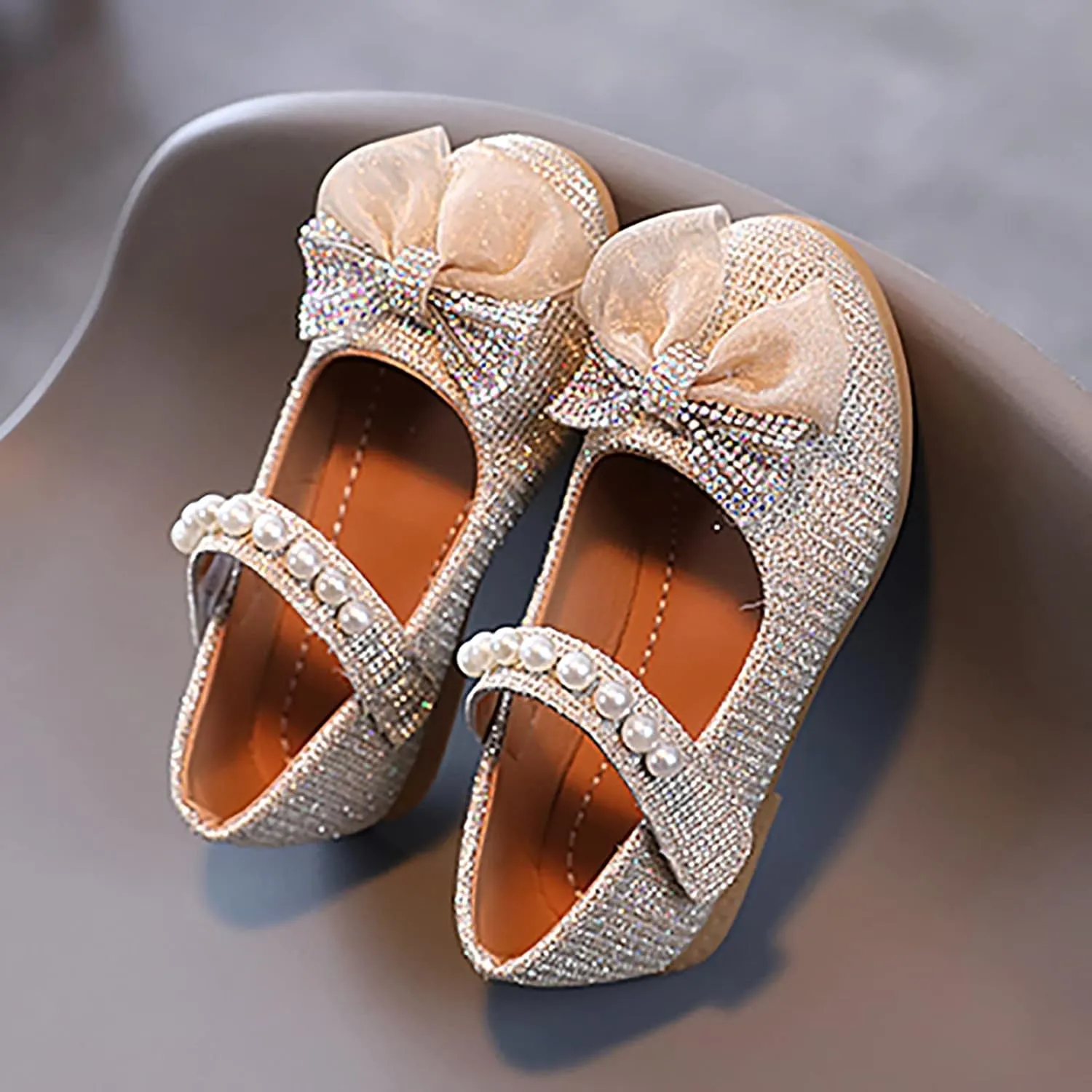 Flat Sandals for Girls Children Flat Heels Shoes Kids Sandals Comfortable Soft Soles Leather Alien Sandals