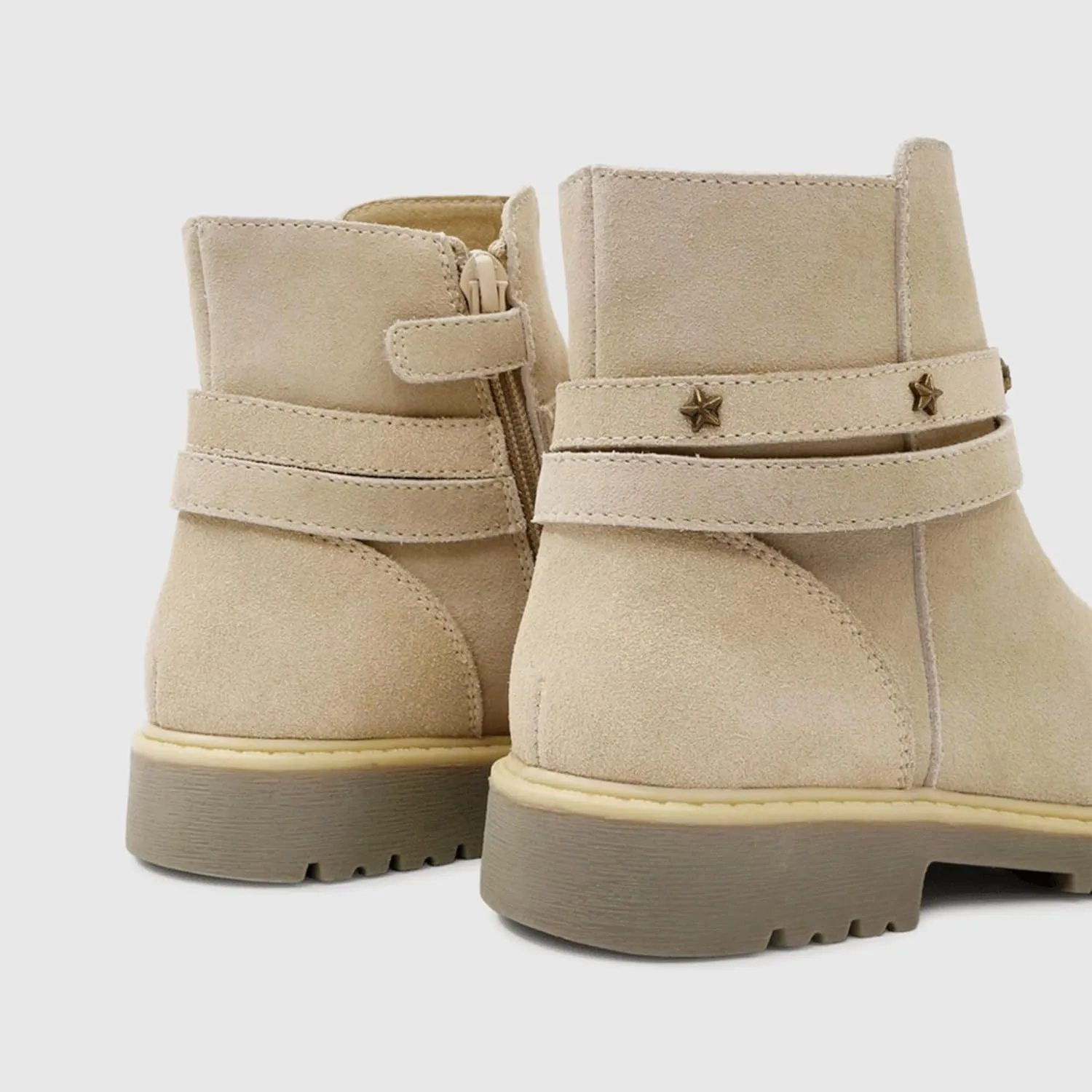 Kid Boots for Girls - Fashionable, Durable & Lightweight Boots - Leather, Non-Slip Insoles - Stylish Footwear for Kids