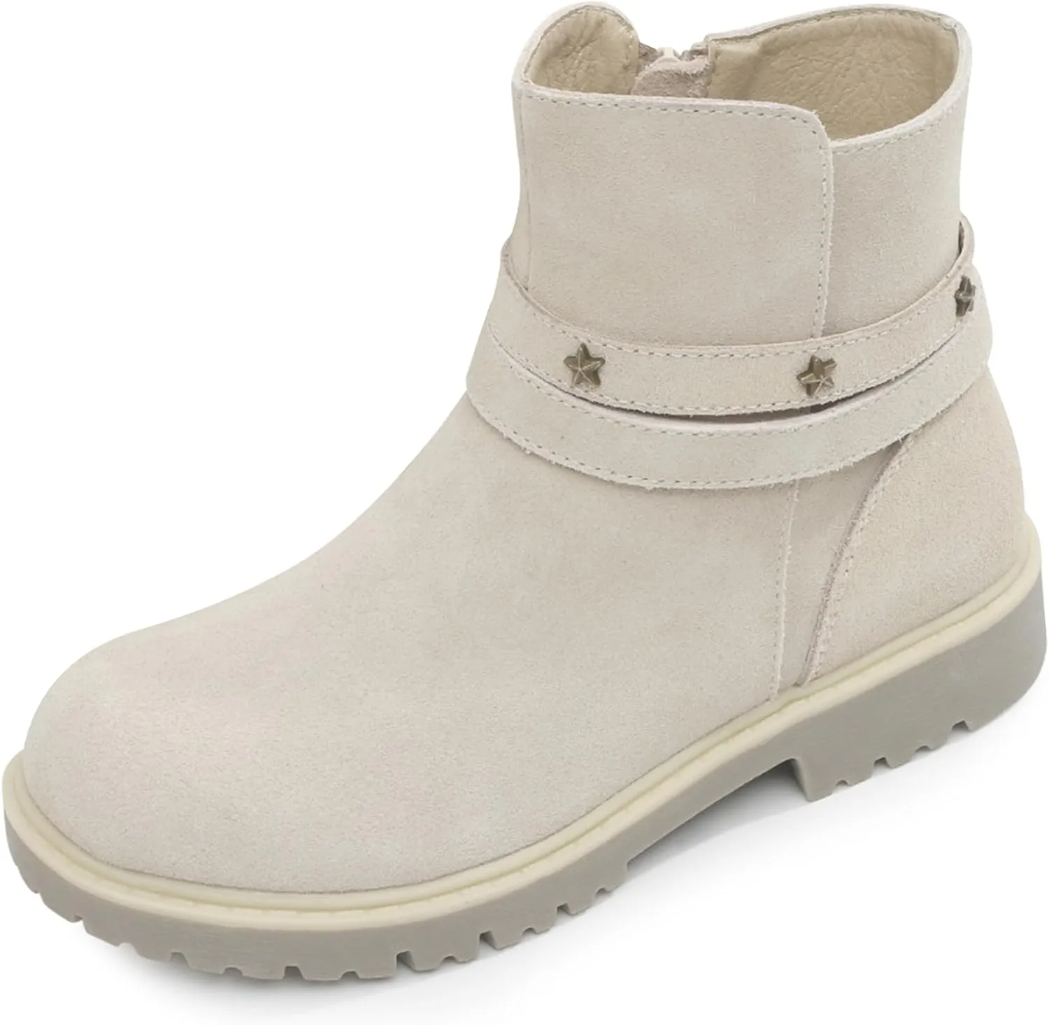 Kid Boots for Girls - Fashionable, Durable & Lightweight Boots - Leather, Non-Slip Insoles - Stylish Footwear for Kids