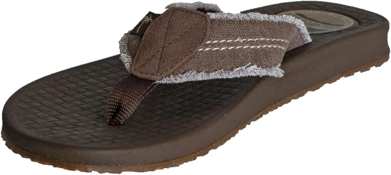 Margaritaville Men's Super Soft Footbed Lightweight Flip Flop