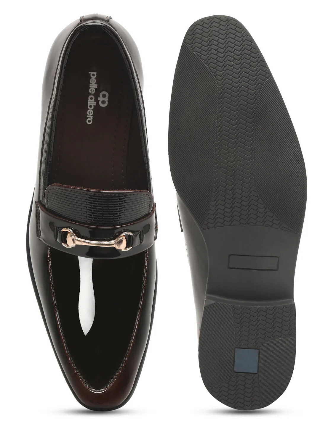 Pelle Albero Maroon Casual Slip-On Loafer For Men