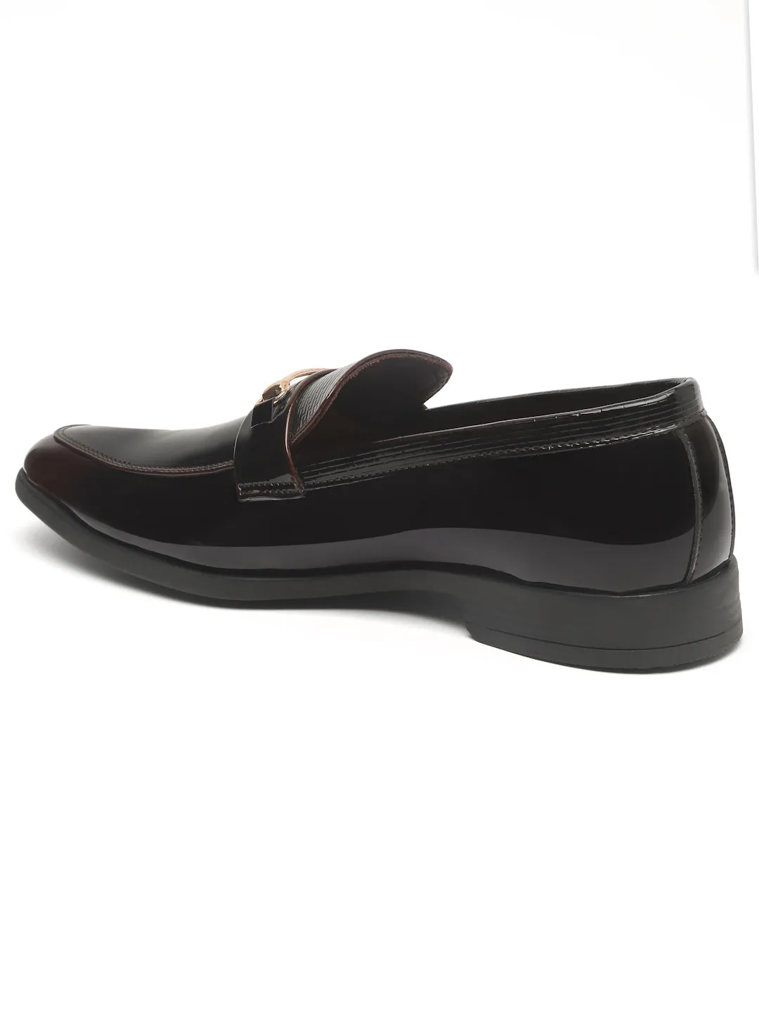 Pelle Albero Maroon Casual Slip-On Loafer For Men