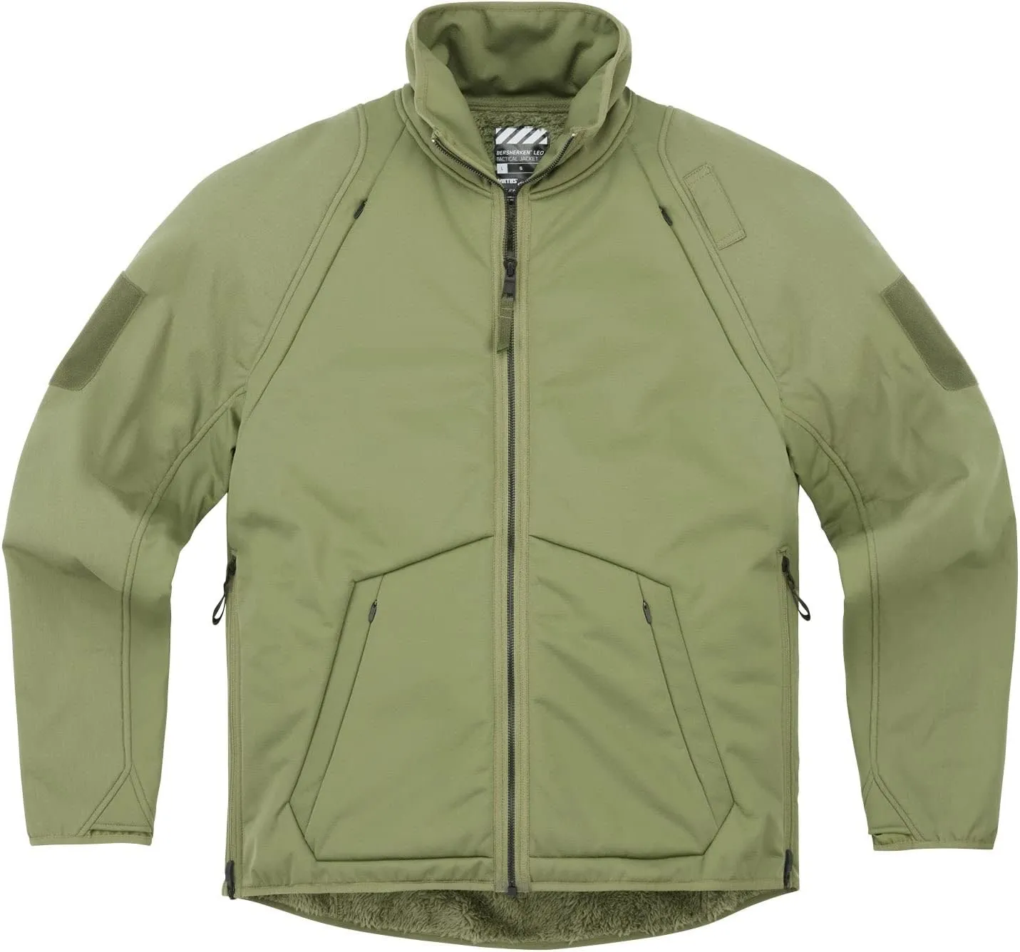 VIKTOS Men's Bersherken LEO Cold-Weather Waterproof Breathable Fleece Lined Warm High-Collar Tactical Jacket | Relaxed Fit